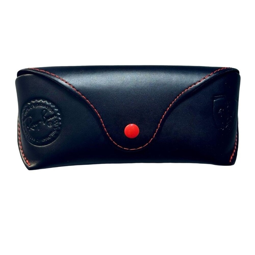 Ray-Ban x Ferrari Black Red Sunglasses Eyeglass Case Only